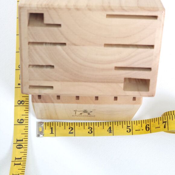 J.A. Henckels International 14 Slot Knife Wood Block 13550-200 Holder Countertop - Picture 9 of 9
